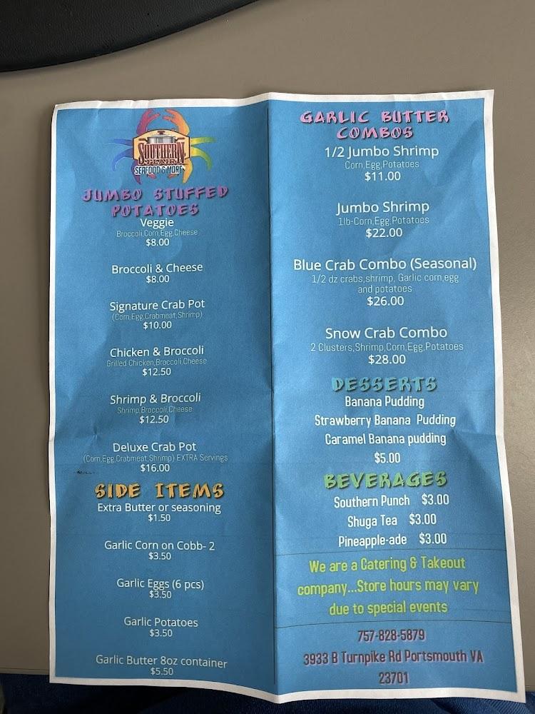 Culinary Chemist Cuisine Garlic Blue Crab Bags
